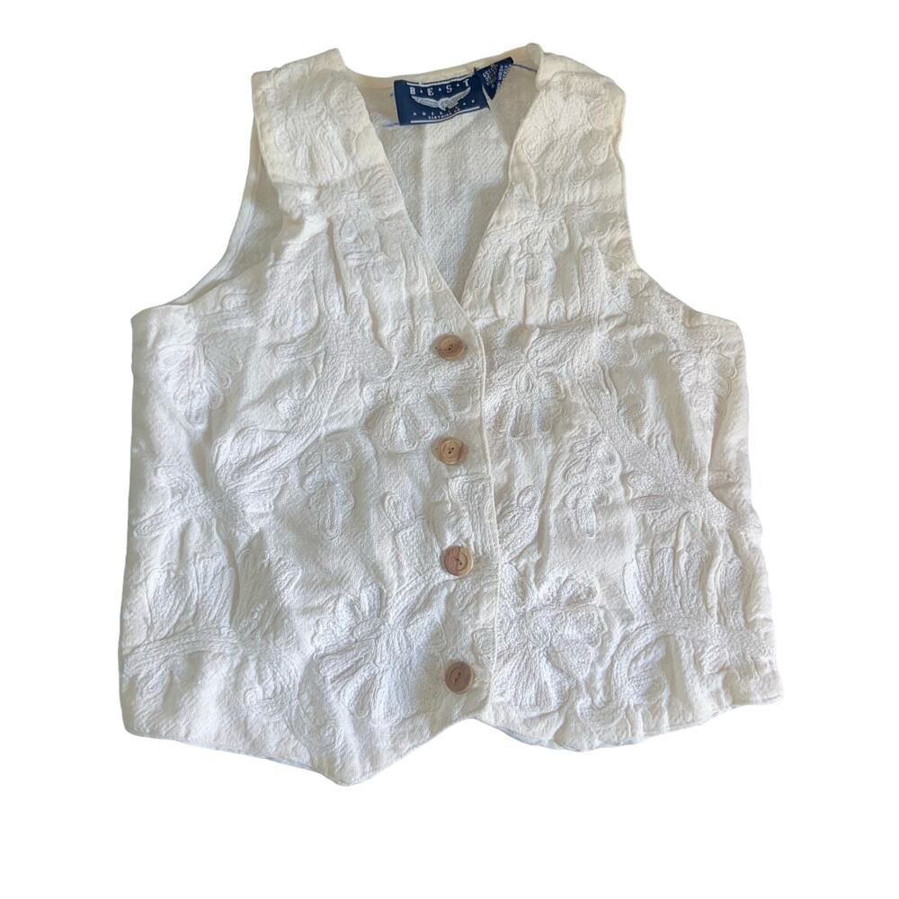Best American Clothing Co. Size Medium Embroidered Vest
